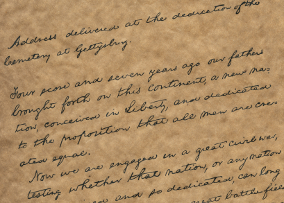 Gettysburg Address Lesson Plans