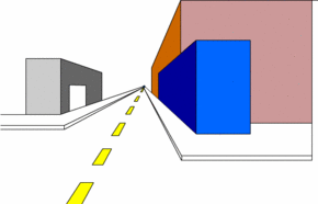one-point perspective
