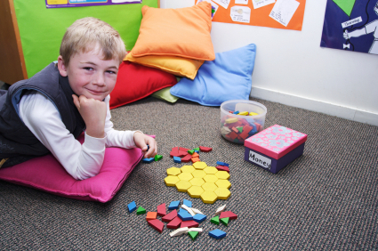 students shape lessons